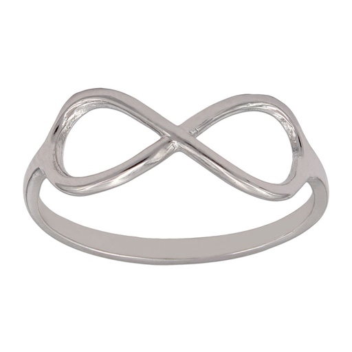 SORTIJA ORO BLANCO 18KL INFINITO
